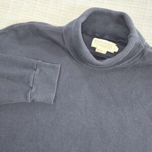 Banana Republic Safari & Travel Co Men Small Turtleneck Made in USA Cotton VTG
